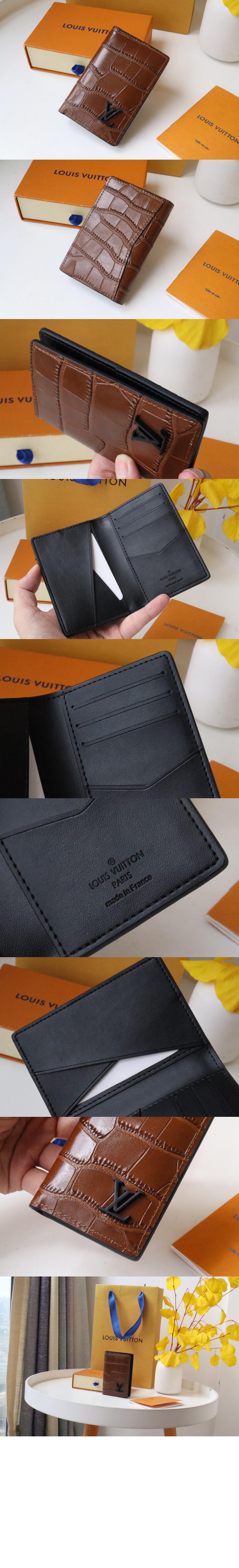 미러급레플리카사이트 | 명품레플리카 전문 쇼핑몰  | 퍼스트원 - 악어 포켓 머니클립 N81822 > 루이비통