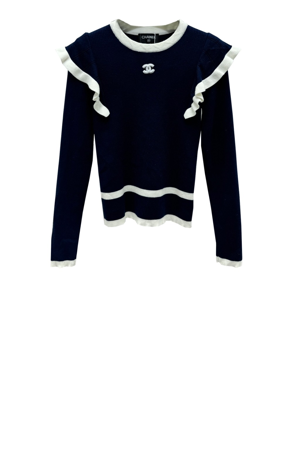 미러급레플리카사이트 | 명품레플리카 전문 쇼핑몰  | 퍼스트원 - 로고 니트 상의 > 샤넬