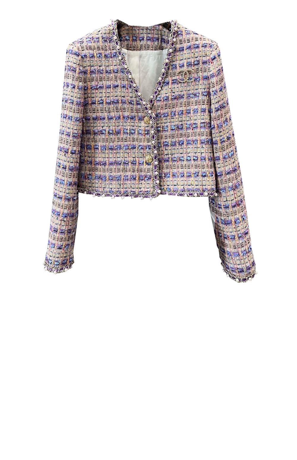 미러급레플리카사이트 | 명품레플리카 전문 쇼핑몰  | 퍼스트원 - 로고 쇼트 코트 > 샤넬