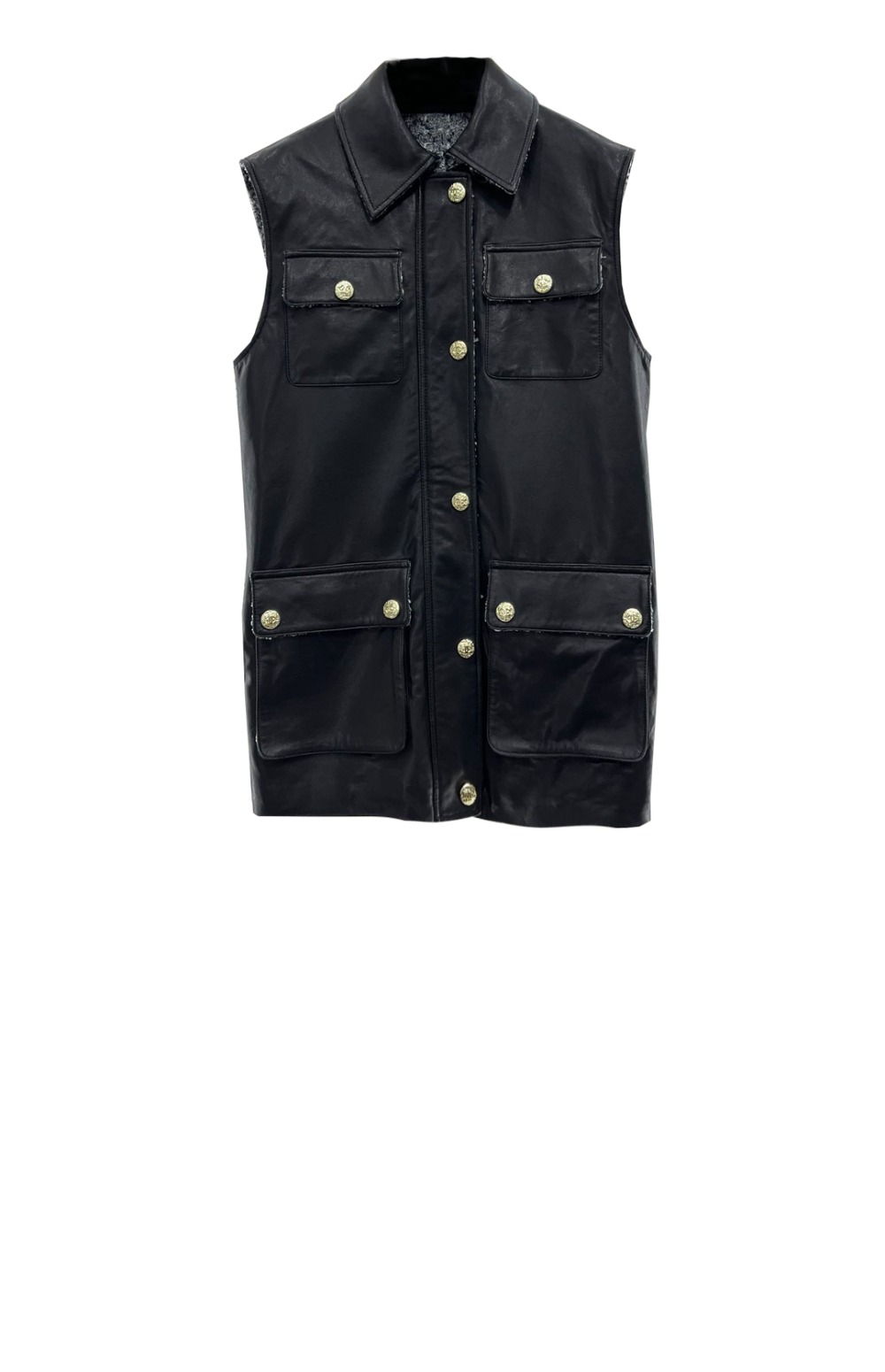 미러급레플리카사이트 | 명품레플리카 전문 쇼핑몰  | 퍼스트원 - 로고 조끼 > 샤넬