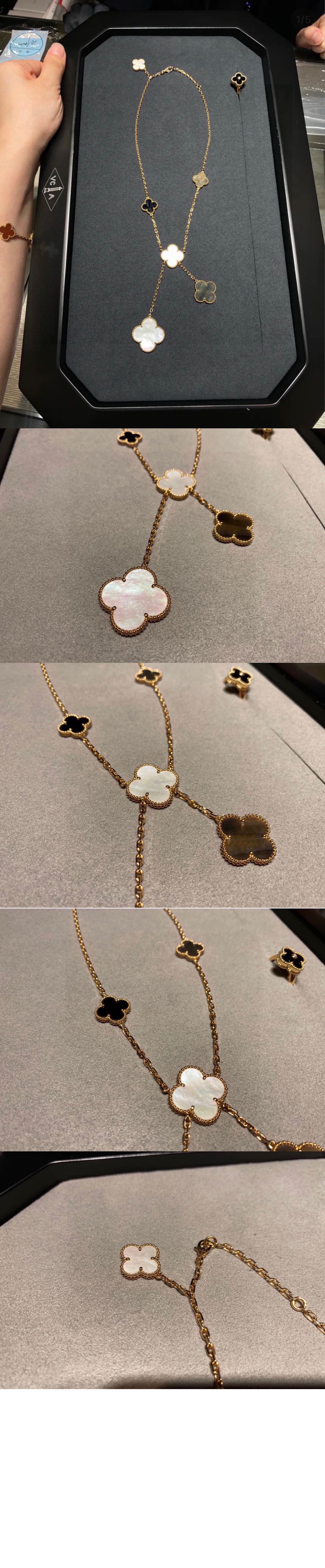 미러급레플리카사이트 | 명품레플리카 전문 쇼핑몰  | 퍼스트원 - 매직 알함브라 네크리스 목걸이 79200 > 반클리프