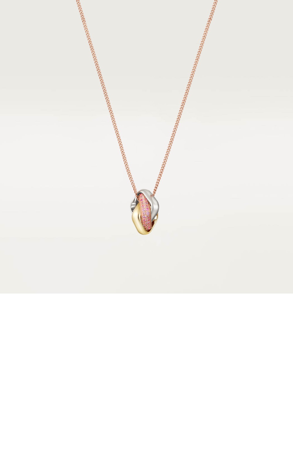 미러급레플리카사이트 | 명품레플리카 전문 쇼핑몰  | 퍼스트원 - 트리니티 쿠션 네크리스 B7224992 > 까르띠에