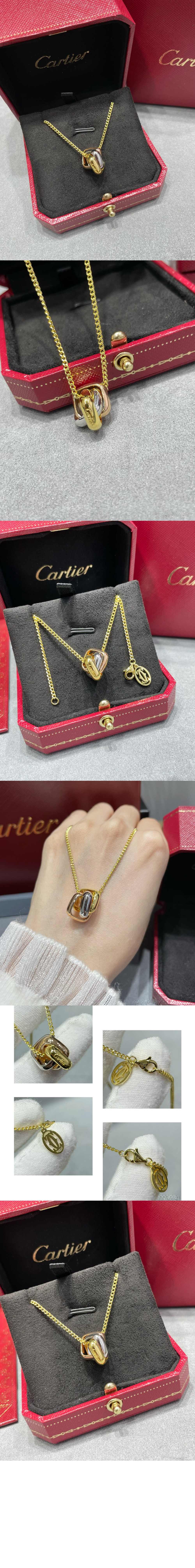 미러급레플리카사이트 | 명품레플리카 전문 쇼핑몰  | 퍼스트원 - 트리니티 쿠션 네크리스 B7224955 > 까르띠에