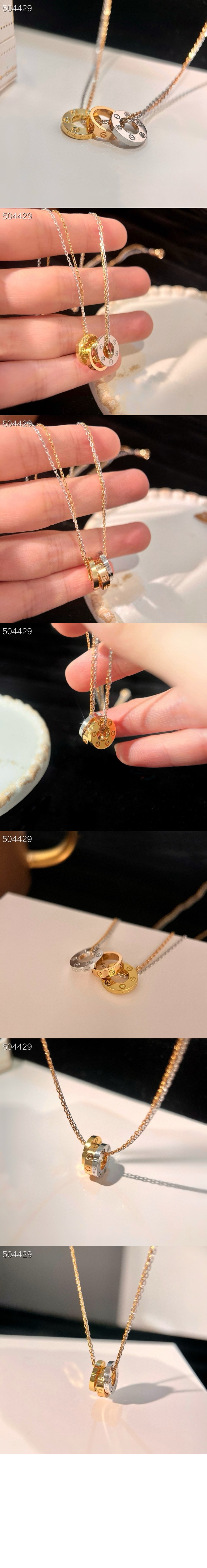 미러급레플리카사이트 | 명품레플리카 전문 쇼핑몰  | 퍼스트원 - LOVE 네크리스 B7219700 > 까르띠에