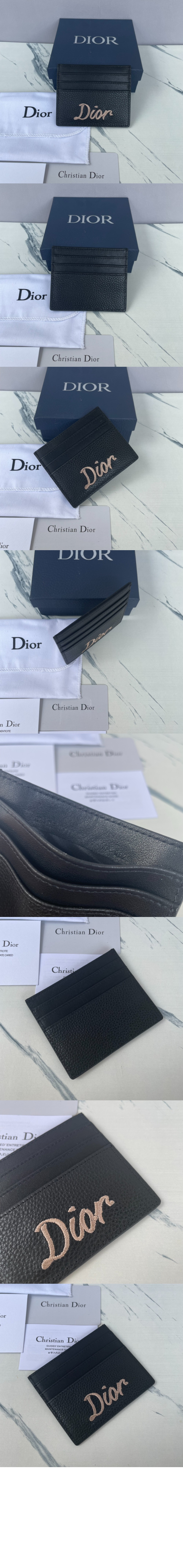 미러급레플리카사이트 | 명품레플리카 전문 쇼핑몰  | 퍼스트원 - Dior 리본 로고 카드홀더 곡면 소가죽 2ESCH > 디올