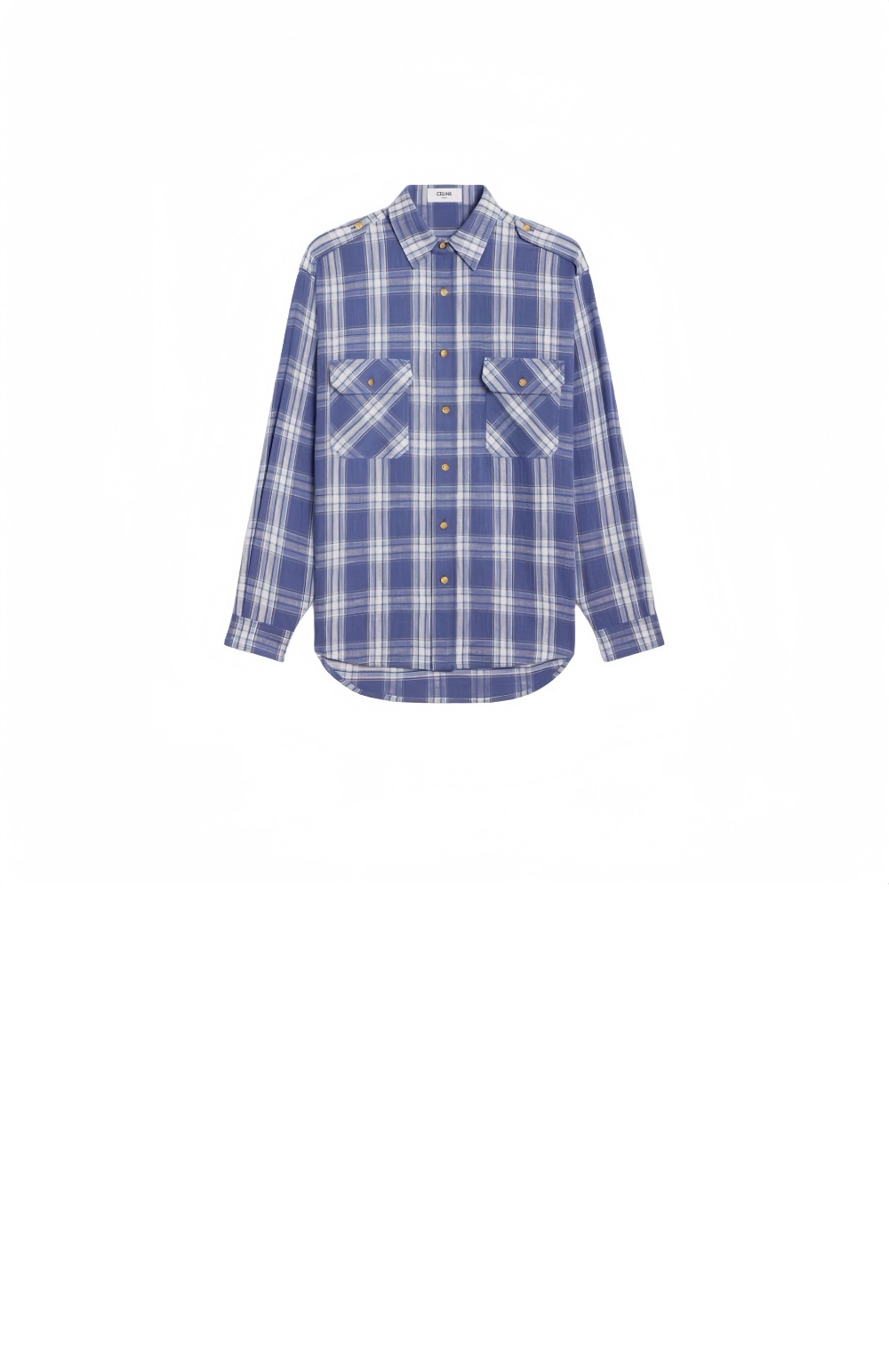 미러급레플리카사이트 | 명품레플리카 전문 쇼핑몰  | 퍼스트원 - 체크 셔츠 자켓 > 셀린느