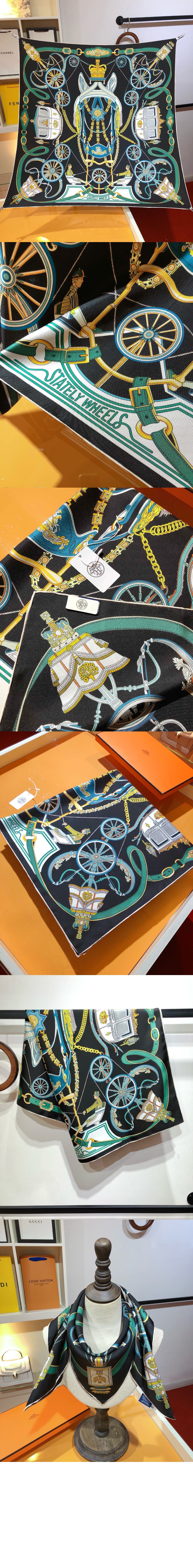 미러급레플리카사이트 | 명품레플리카 전문 쇼핑몰  | 퍼스트원 - Stately Wheels 스카프 90 > 에르메스