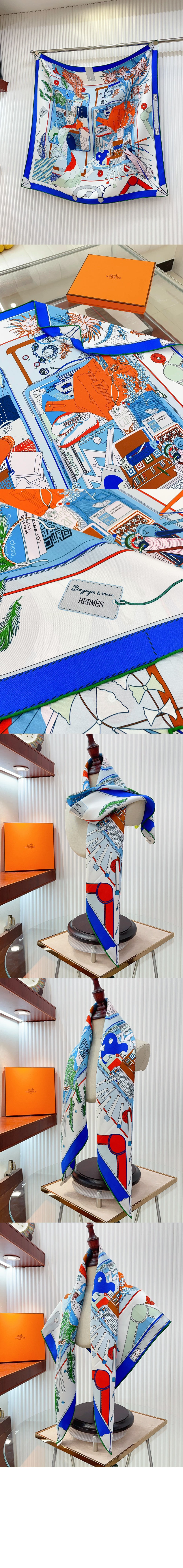 미러급레플리카사이트 | 명품레플리카 전문 쇼핑몰  | 퍼스트원 - Bagage a Main 스카프 90 > 에르메스