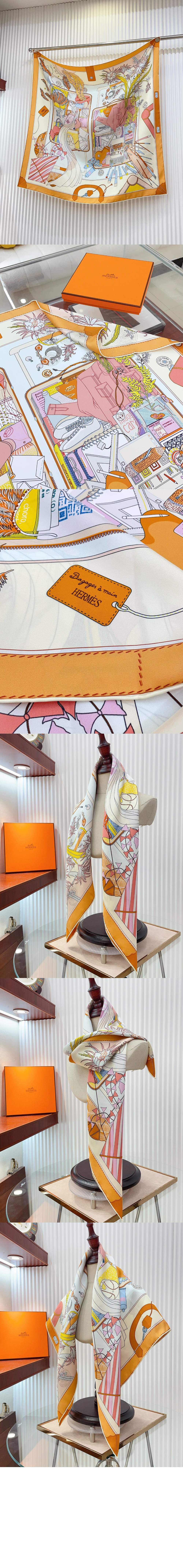 미러급레플리카사이트 | 명품레플리카 전문 쇼핑몰  | 퍼스트원 - Bagage a Main 스카프 90 > 에르메스