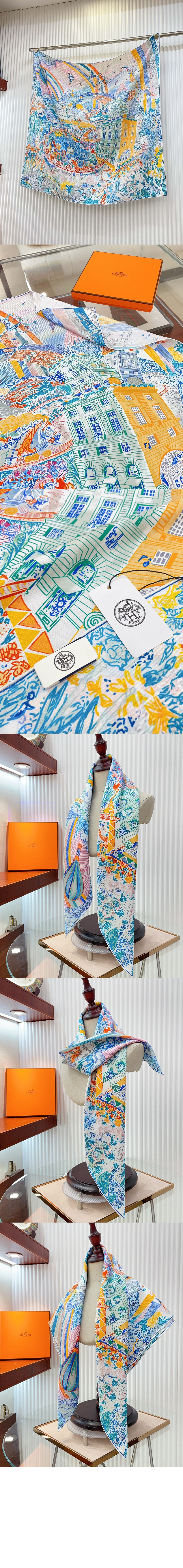 미러급레플리카사이트 | 명품레플리카 전문 쇼핑몰  | 퍼스트원 - Les Folies du Faubourg 스카프 90 > 에르메스