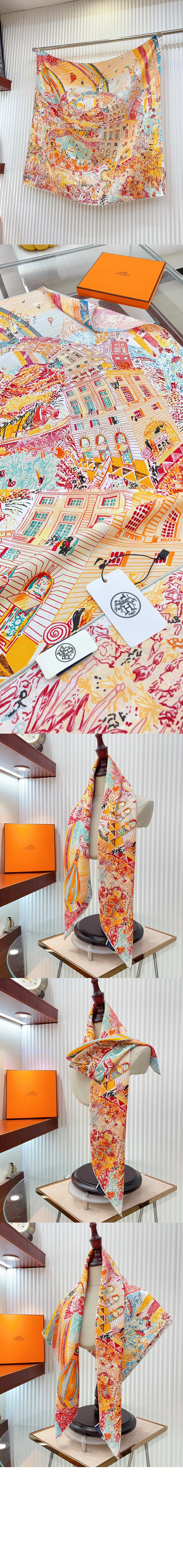 미러급레플리카사이트 | 명품레플리카 전문 쇼핑몰  | 퍼스트원 - Les Folies du Faubourg 스카프 90 > 에르메스