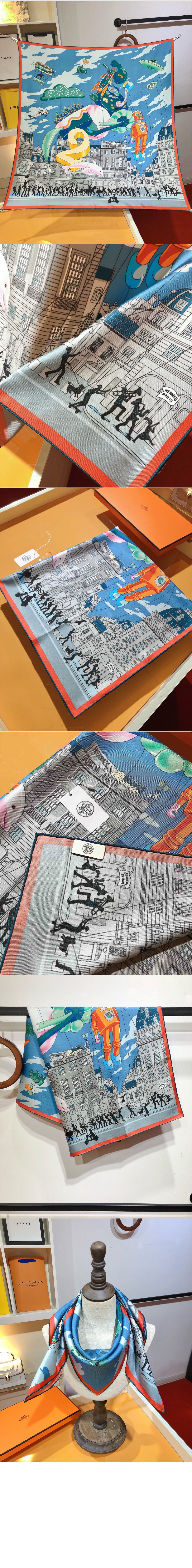 미러급레플리카사이트 | 명품레플리카 전문 쇼핑몰  | 퍼스트원 - Hermès Parade 스카프 90 > 에르메스