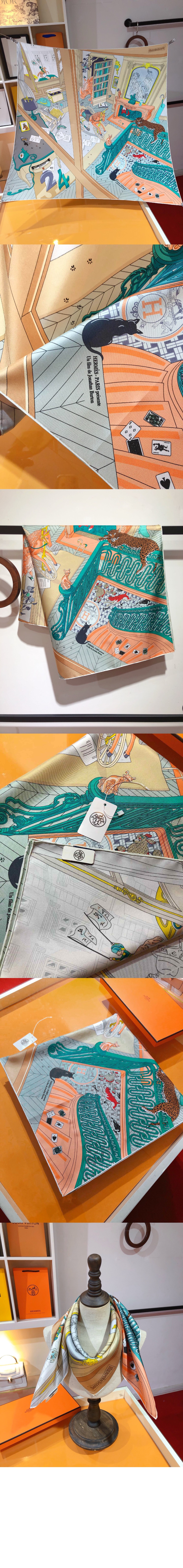 미러급레플리카사이트 | 명품레플리카 전문 쇼핑몰  | 퍼스트원 - Mystere au 24 스카프 90 > 에르메스