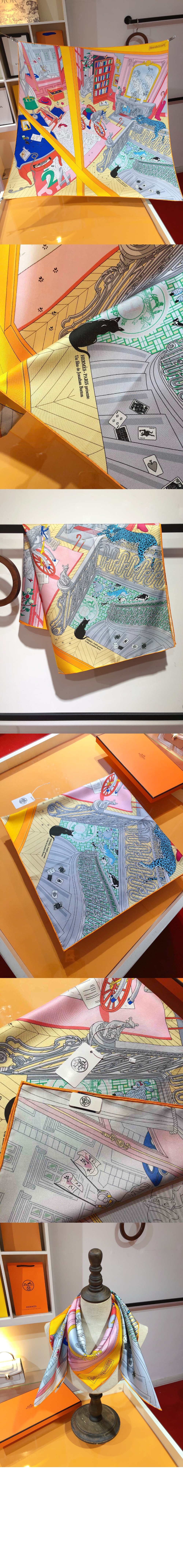 미러급레플리카사이트 | 명품레플리카 전문 쇼핑몰  | 퍼스트원 - Mystere au 24 스카프 90 > 에르메스