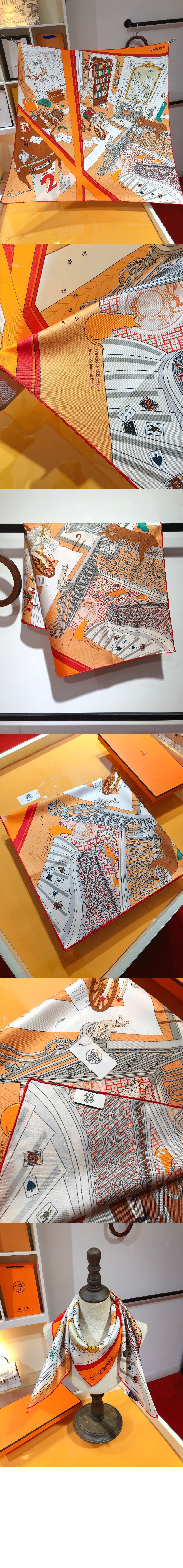 미러급레플리카사이트 | 명품레플리카 전문 쇼핑몰  | 퍼스트원 - Mystere au 24 스카프 90 > 에르메스