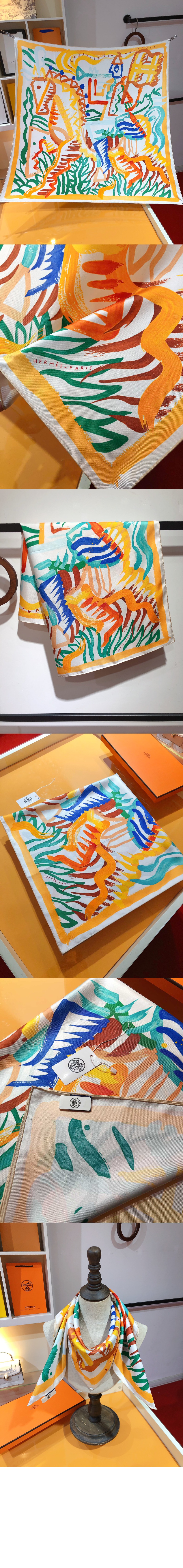 미러급레플리카사이트 | 명품레플리카 전문 쇼핑몰  | 퍼스트원 - Le Cavalier a la Trompette 스카프 90 > 에르메스