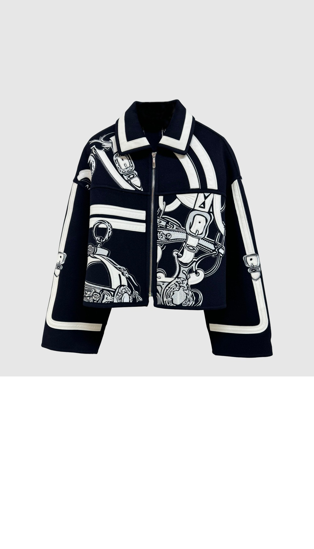 미러급레플리카사이트 | 명품레플리카 전문 쇼핑몰  | 퍼스트원 - 캐시미어 임브로이더드 재킷 > 에르메스