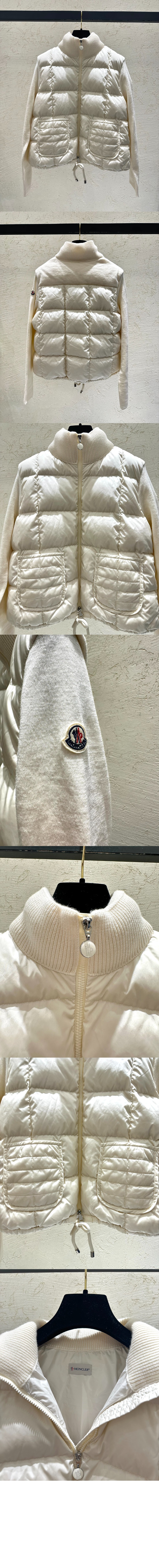 미러급레플리카사이트 | 명품레플리카 전문 쇼핑몰  | 퍼스트원 - 패딩 울 집업 카디건 > 몽클레어