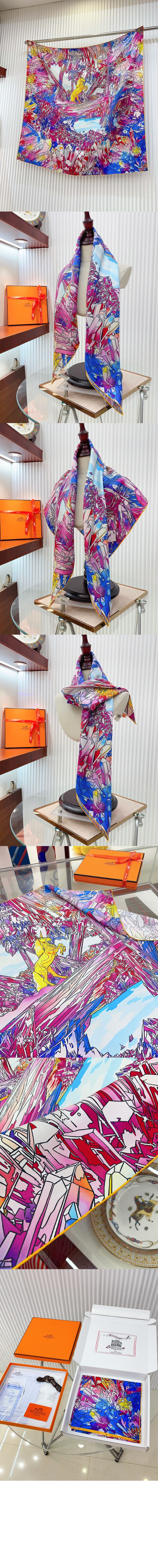 미러급레플리카사이트 | 명품레플리카 전문 쇼핑몰  | 퍼스트원 - La Vallee de Cristal 스카프 90 > 에르메스