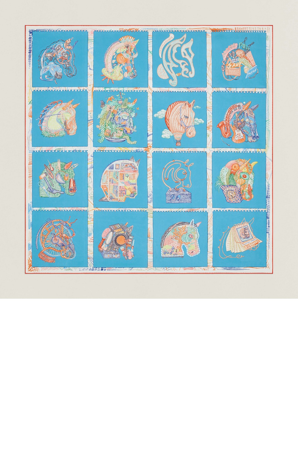 미러급레플리카사이트 | 명품레플리카 전문 쇼핑몰  | 퍼스트원 - Horse Prism 스카프 90 > 에르메스