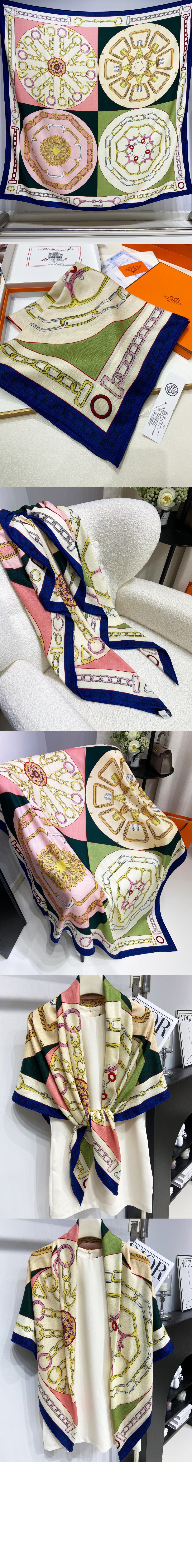 미러급레플리카사이트 | 명품레플리카 전문 쇼핑몰  | 퍼스트원 - Effet Kaleidoscope 숄 140 > 에르메스