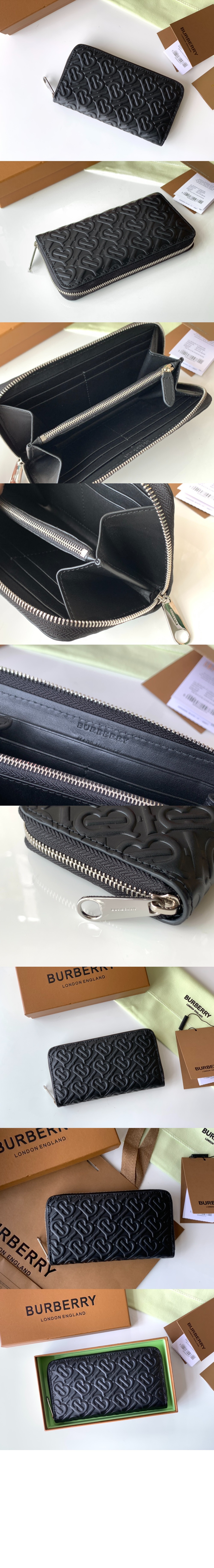 미러급레플리카사이트 | 명품레플리카 전문 쇼핑몰  | 퍼스트원 - 송아지 가죽 엠보 지퍼 지갑 80176521 > 버버리