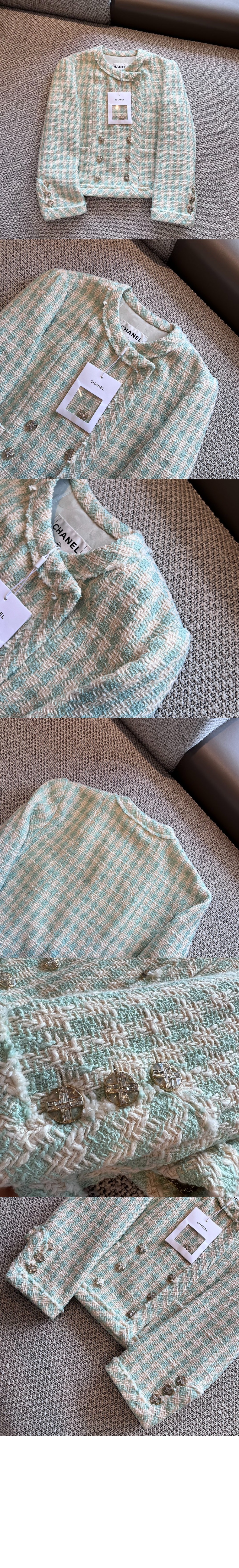 미러급레플리카사이트 | 명품레플리카 전문 쇼핑몰  | 퍼스트원 - 로고 쇼트 코트 > 샤넬