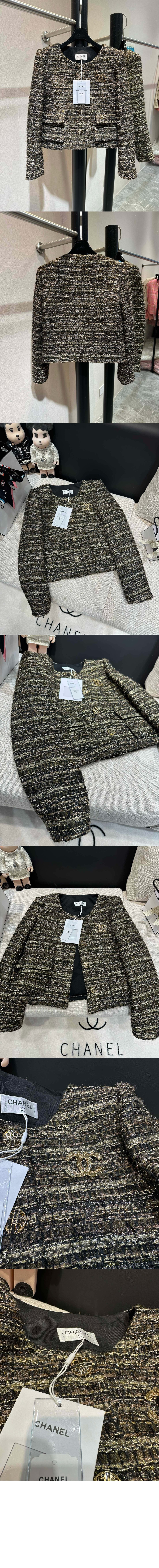 미러급레플리카사이트 | 명품레플리카 전문 쇼핑몰  | 퍼스트원 - 로고 쇼트 코트 > 샤넬