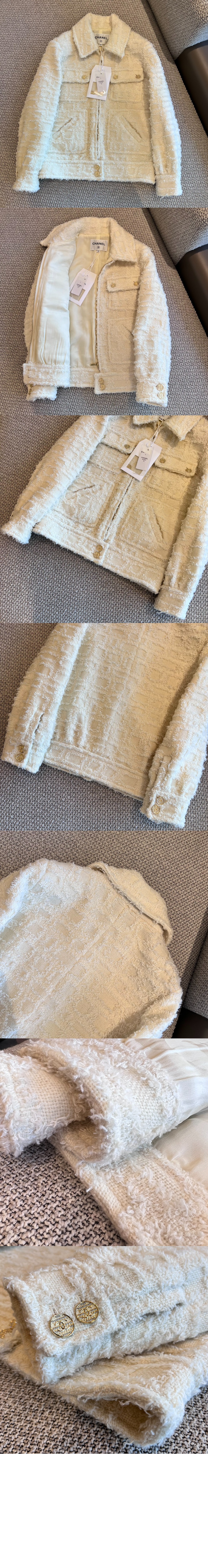 미러급레플리카사이트 | 명품레플리카 전문 쇼핑몰  | 퍼스트원 - 로고 쇼트 코트 > 샤넬