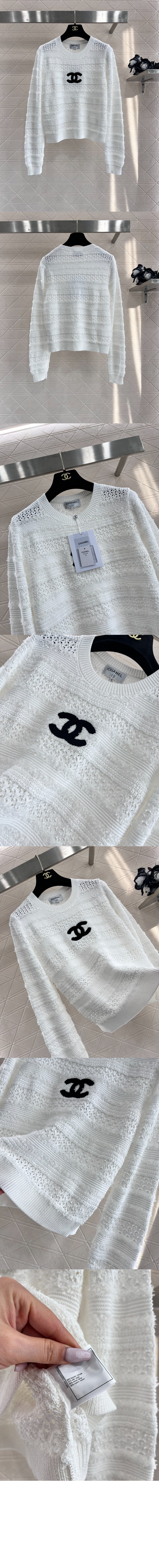 미러급레플리카사이트 | 명품레플리카 전문 쇼핑몰  | 퍼스트원 - 프린트 니트 톱 > 샤넬