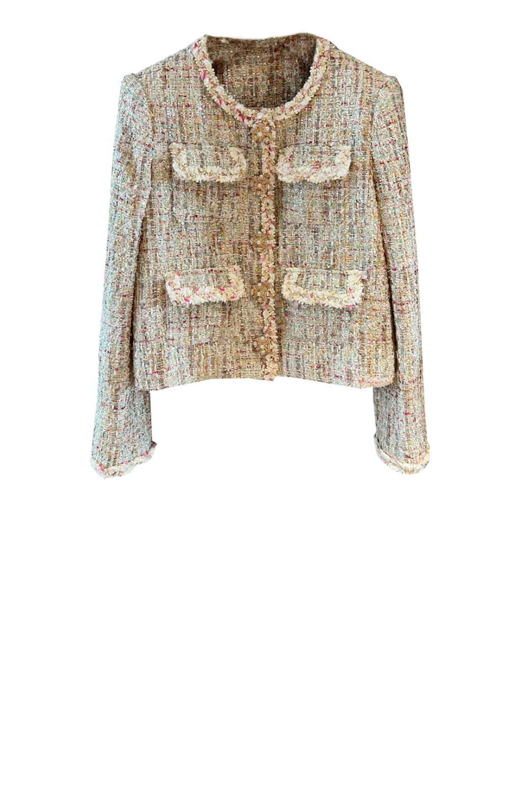 미러급레플리카사이트 | 명품레플리카 전문 쇼핑몰  | 퍼스트원 - 로고 쇼트 코트 > 샤넬