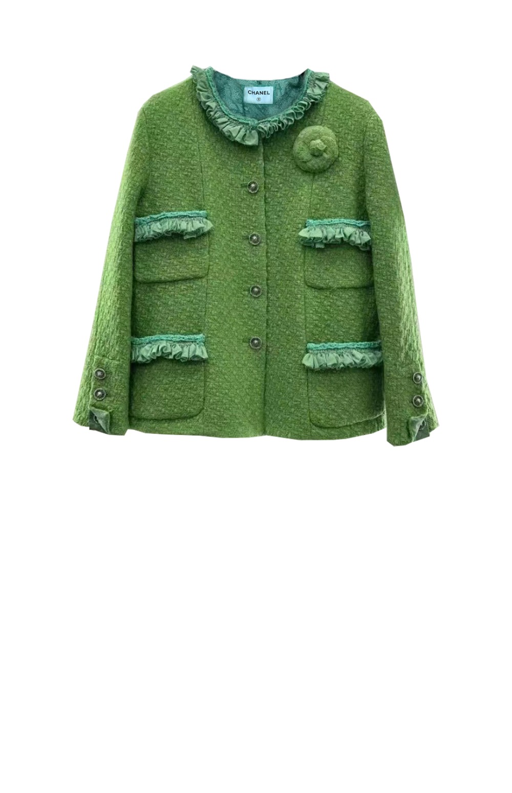 미러급레플리카사이트 | 명품레플리카 전문 쇼핑몰  | 퍼스트원 - 로고 쇼트 코트 > 샤넬