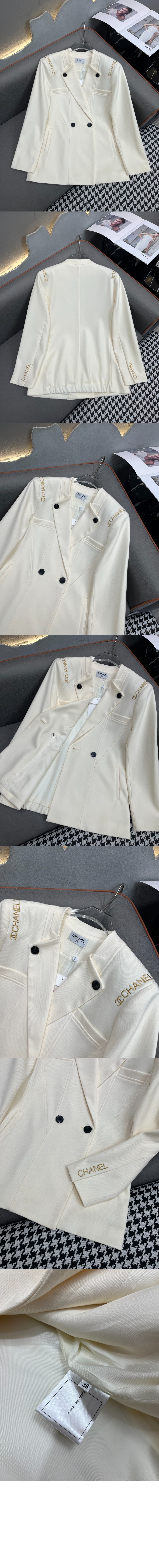 미러급레플리카사이트 | 명품레플리카 전문 쇼핑몰  | 퍼스트원 - 로고 쇼트 코트 > 샤넬