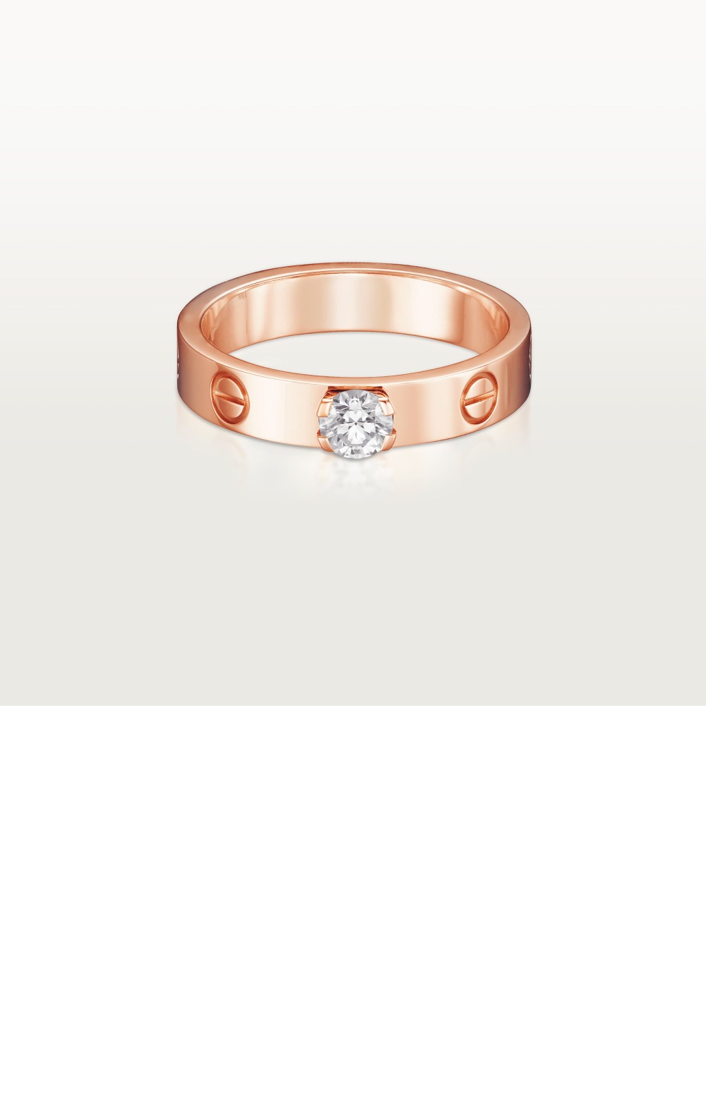 미러급레플리카사이트 | 명품레플리카 전문 쇼핑몰  | 퍼스트원 - LOVE 솔리테어 반지 N4201000 > 까르띠에