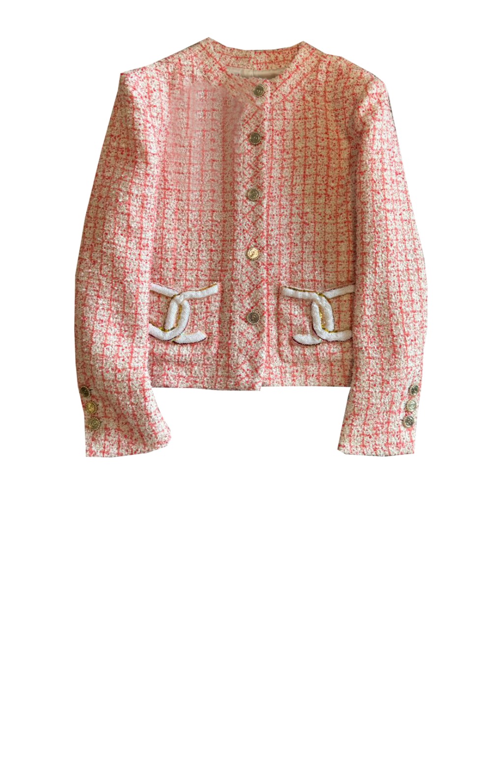 미러급레플리카사이트 | 명품레플리카 전문 쇼핑몰  | 퍼스트원 - 로고 쇼트 코트 > 샤넬