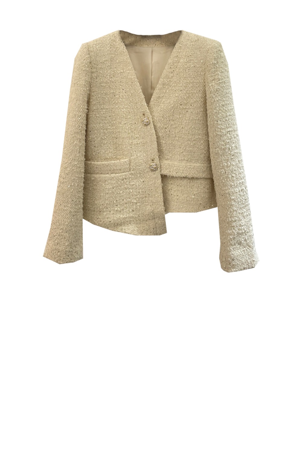 미러급레플리카사이트 | 명품레플리카 전문 쇼핑몰  | 퍼스트원 - 로고 쇼트 코트 > 샤넬