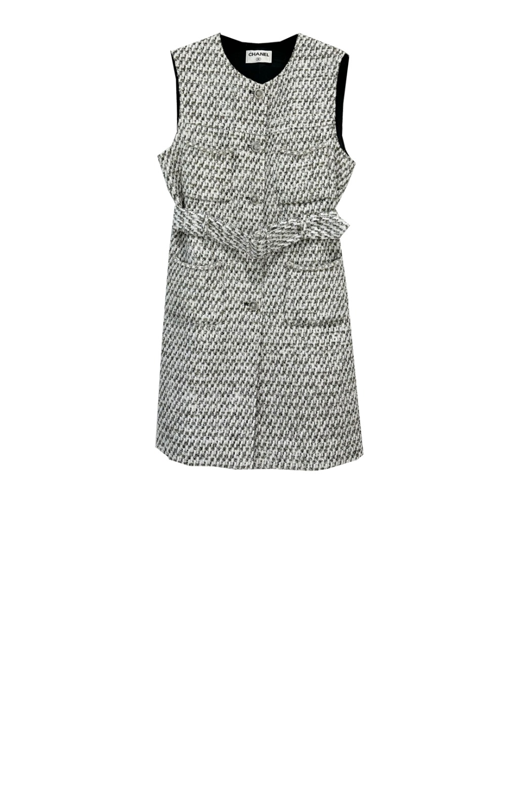 미러급레플리카사이트 | 명품레플리카 전문 쇼핑몰  | 퍼스트원 - 로고 니트 원피스 > 샤넬