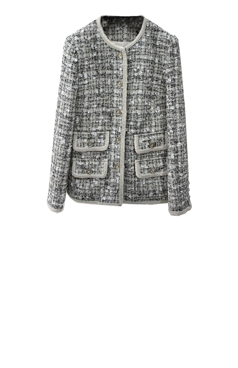 미러급레플리카사이트 | 명품레플리카 전문 쇼핑몰  | 퍼스트원 - 로고 쇼트 코트 > 샤넬