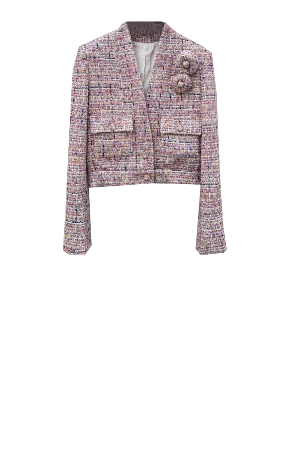 미러급레플리카사이트 | 명품레플리카 전문 쇼핑몰  | 퍼스트원 - 로고 쇼트 코트 > 샤넬