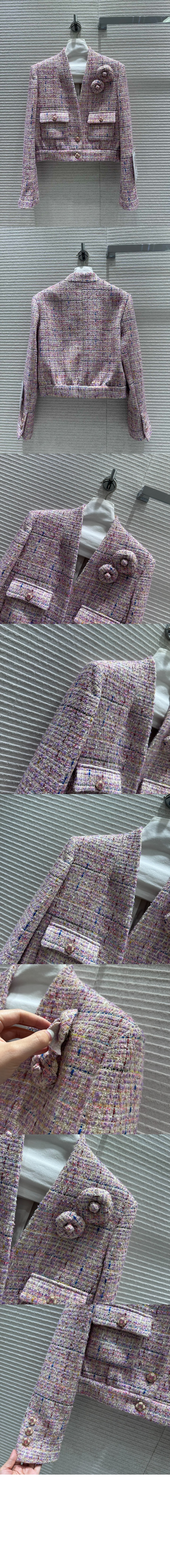 미러급레플리카사이트 | 명품레플리카 전문 쇼핑몰  | 퍼스트원 - 로고 쇼트 코트 > 샤넬