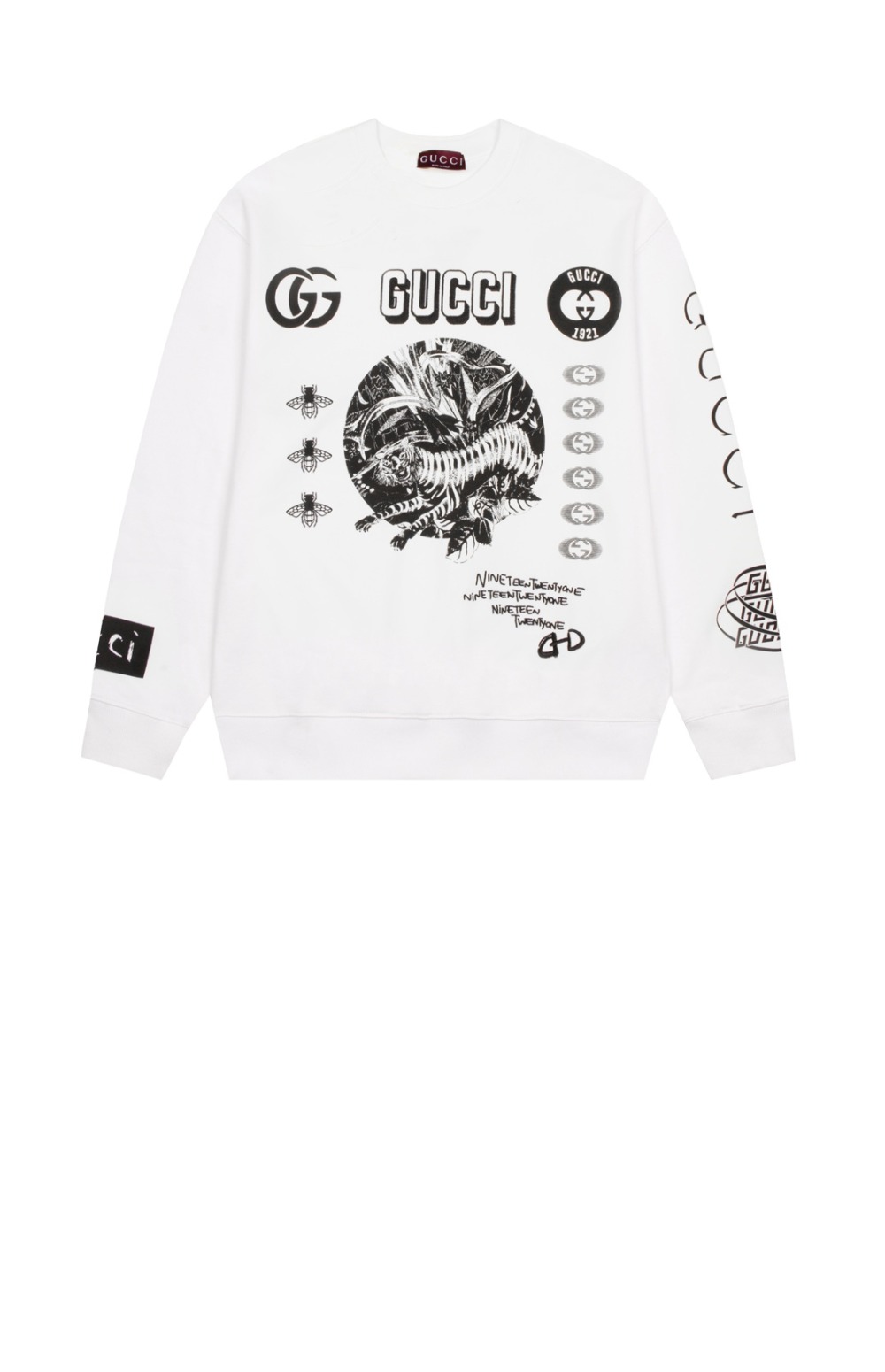 미러급레플리카사이트 | 명품레플리카 전문 쇼핑몰  | 퍼스트원 - 로고 엠브로더리드 맨투맨 > 구찌