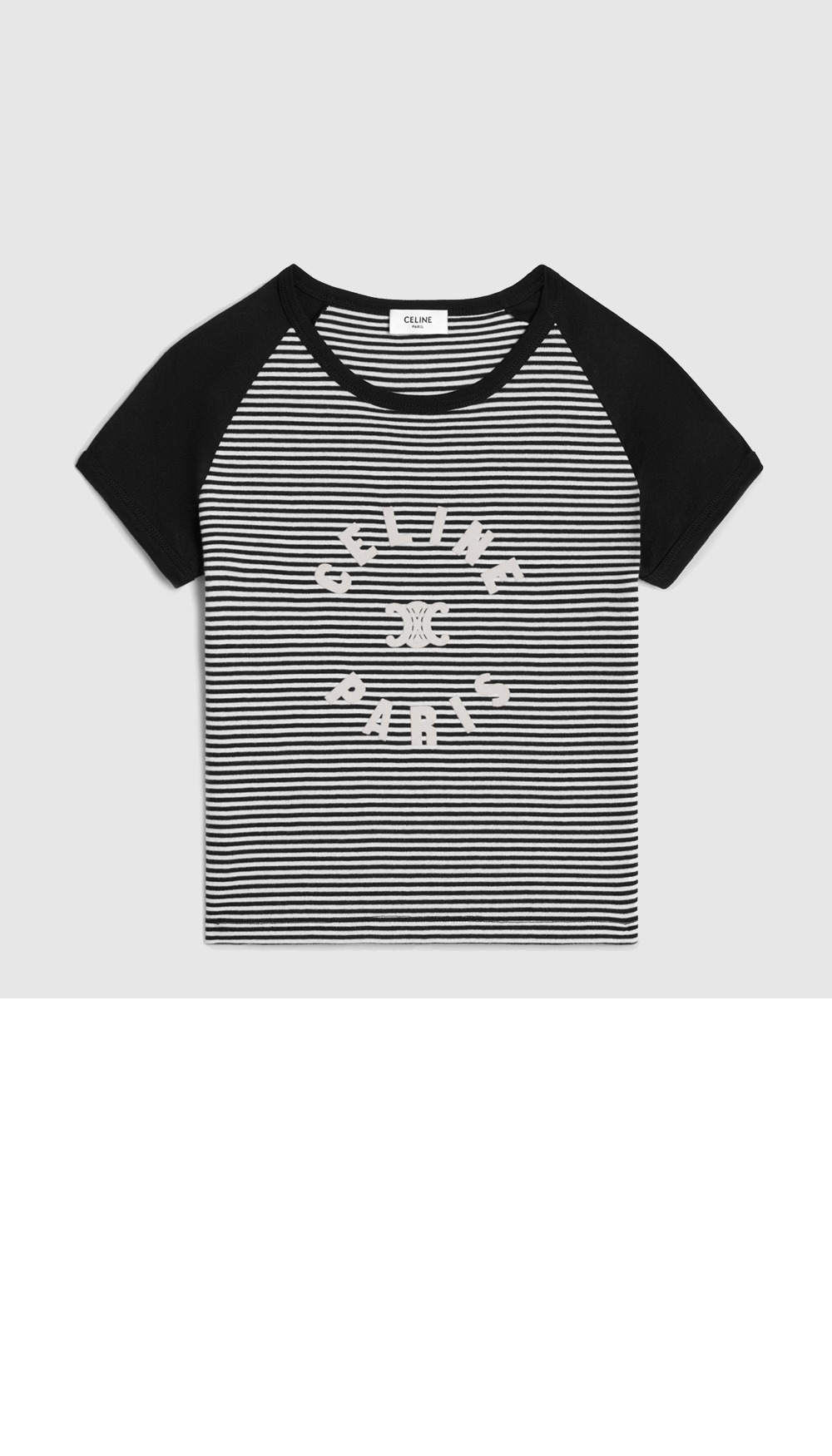 미러급레플리카사이트 | 명품레플리카 전문 쇼핑몰  | 퍼스트원 - 트리옹프 티셔츠 코튼 저지 > 셀린느