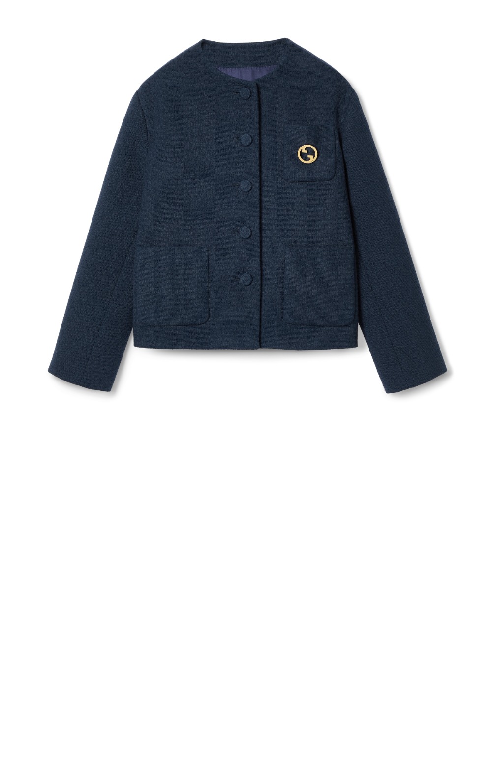 미러급레플리카사이트 | 명품레플리카 전문 쇼핑몰  | 퍼스트원 - 브로치 디테일의 코튼 트위드 재킷 > 구찌