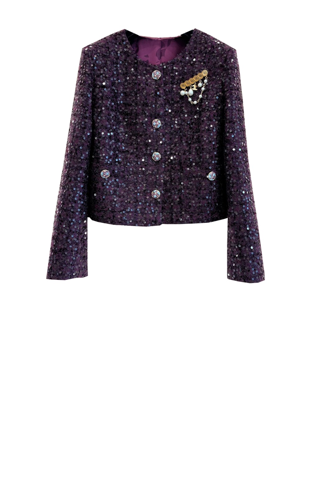 미러급레플리카사이트 | 명품레플리카 전문 쇼핑몰  | 퍼스트원 - 로고 쇼트 코트 > 샤넬