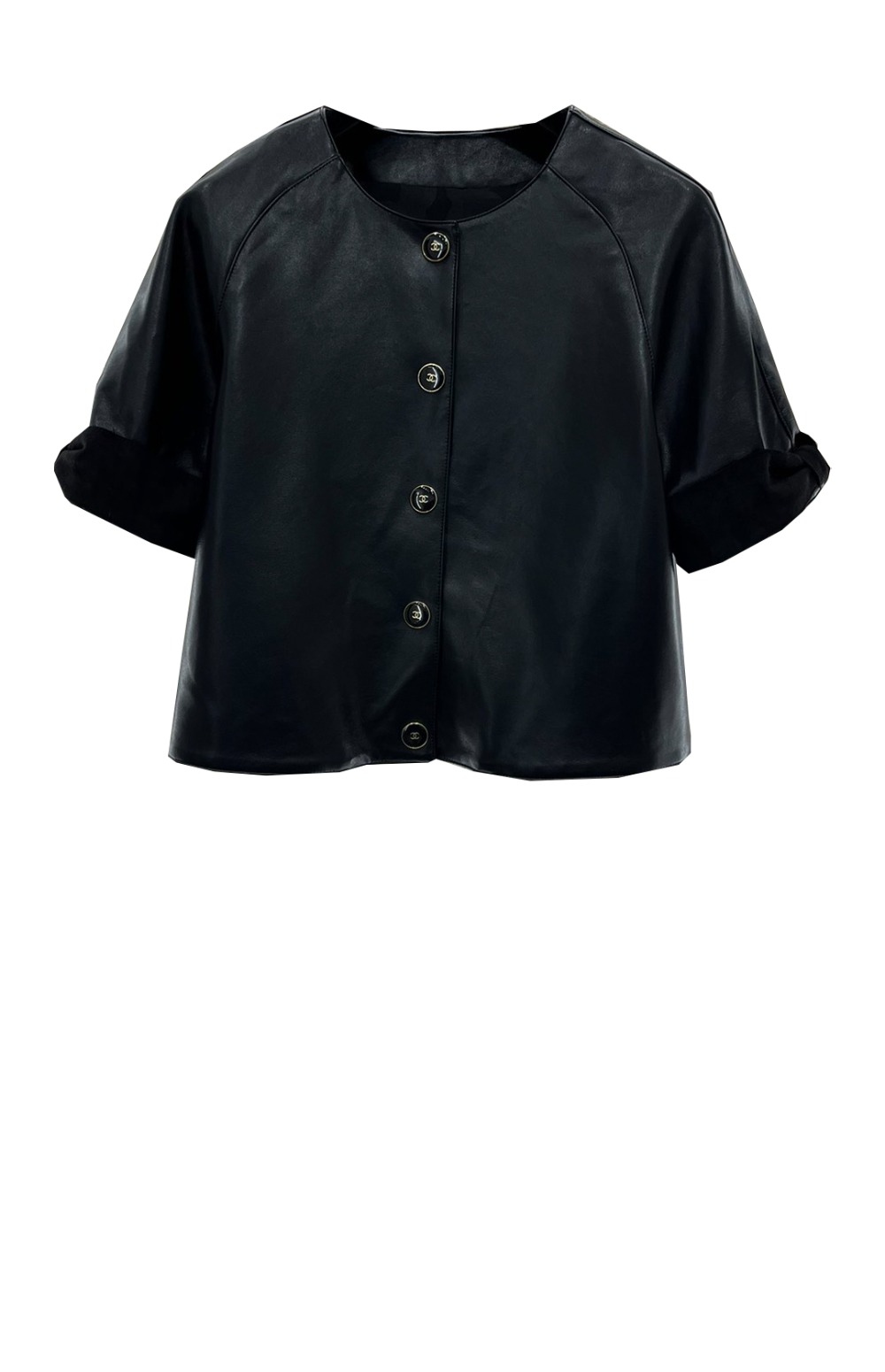 미러급레플리카사이트 | 명품레플리카 전문 쇼핑몰  | 퍼스트원 - 로고 쇼트 코트 > 샤넬