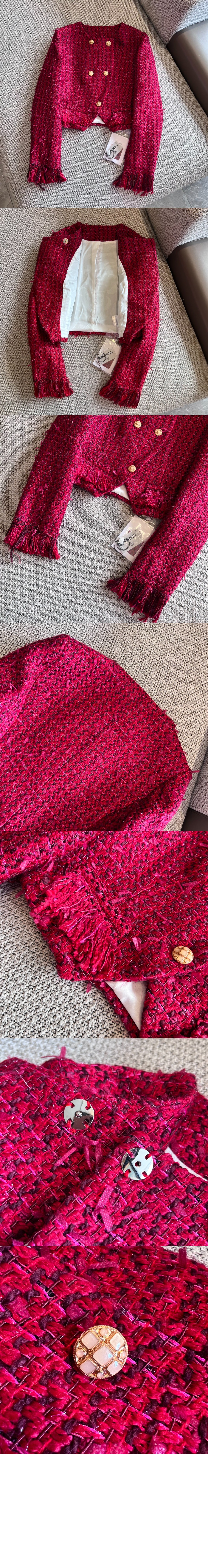 미러급레플리카사이트 | 명품레플리카 전문 쇼핑몰  | 퍼스트원 - 로고 쇼트 코트 > 샤넬