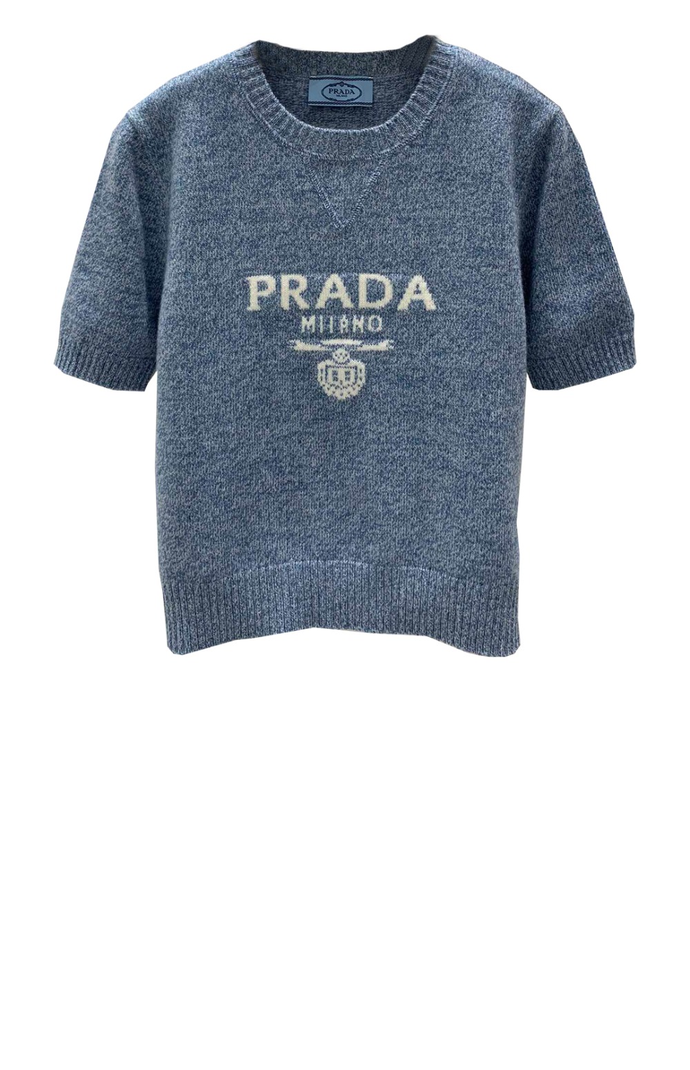 미러급레플리카사이트 | 명품레플리카 전문 쇼핑몰  | 퍼스트원 - 로고 니트 상의 > 프라다