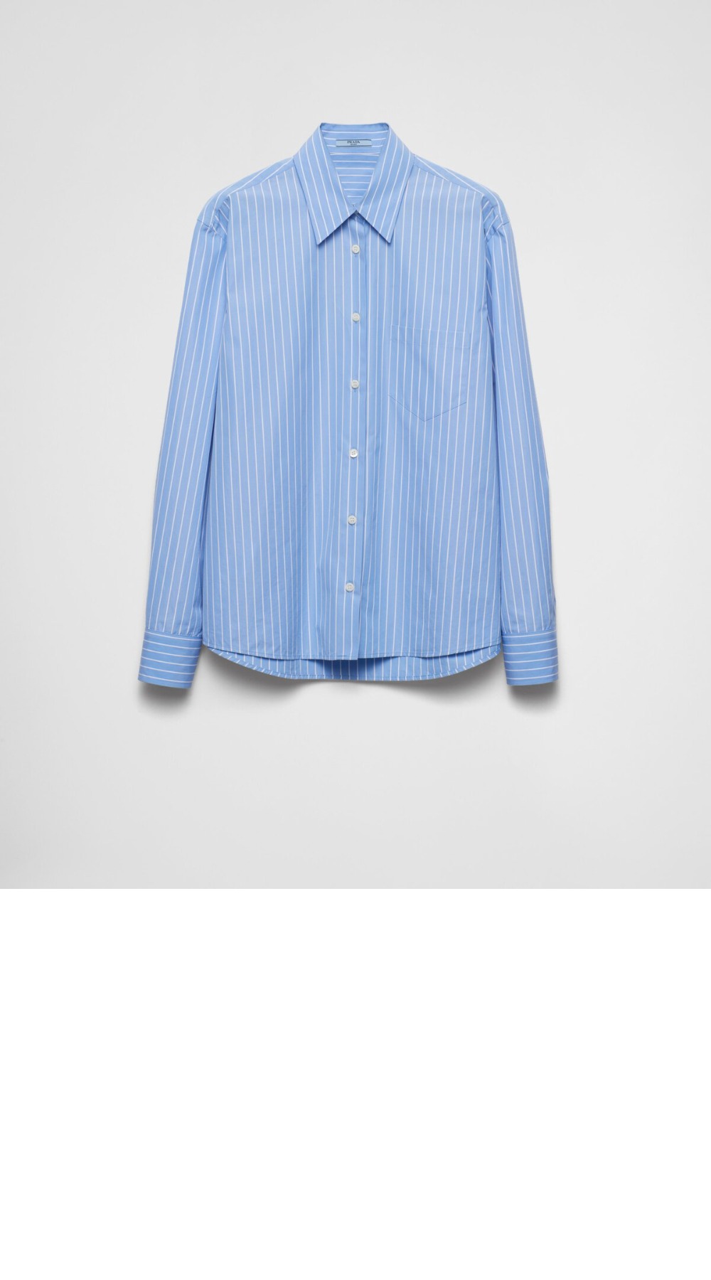 미러급레플리카사이트 | 명품레플리카 전문 쇼핑몰  | 퍼스트원 - 로고 프린트 셔츠 톱 > 프라다