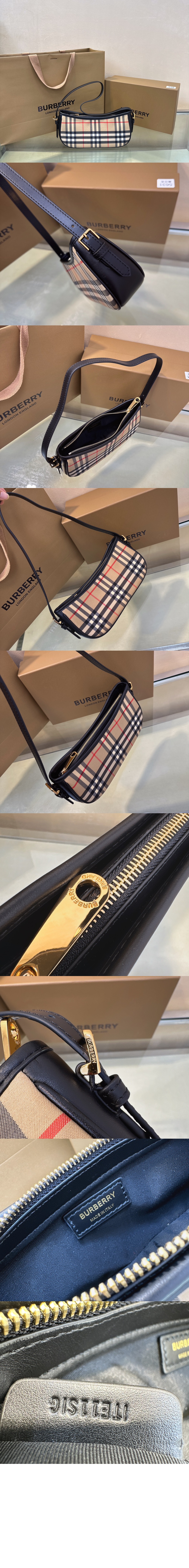 미러급레플리카사이트 | 명품레플리카 전문 쇼핑몰  | 퍼스트원 - 빈티지 체크 호보 숄더백 80788371 > 버버리
