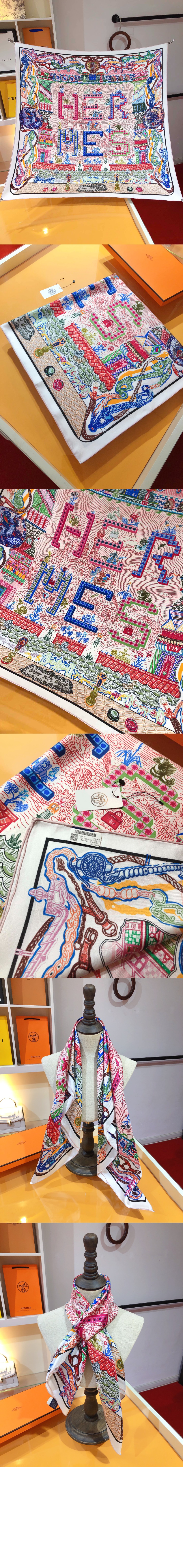 미러급레플리카사이트 | 명품레플리카 전문 쇼핑몰  | 퍼스트원 - Planifleurs 스카프 90 > 에르메스